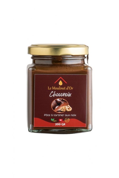 pâte de chocolat au noix suisse